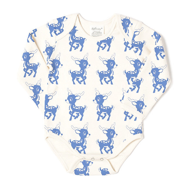 The Chillest Reindeer - L/S Onesie - 100% Organic