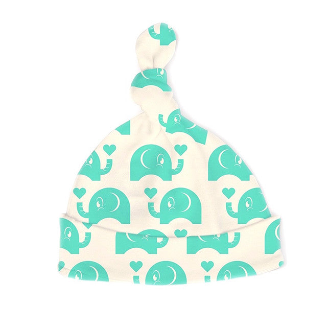 The Green Elephant - Hat - Natural White - 100% Organic