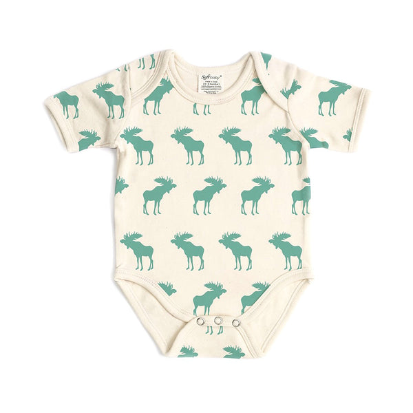 The Moose - S/S Onesie - 100% Organic