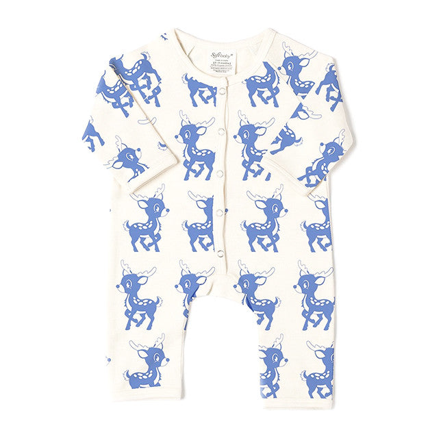 The Chillest Reindeer - Long Romper - 100% Organic