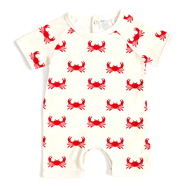 The Crab - Short Romper - 100% Organic