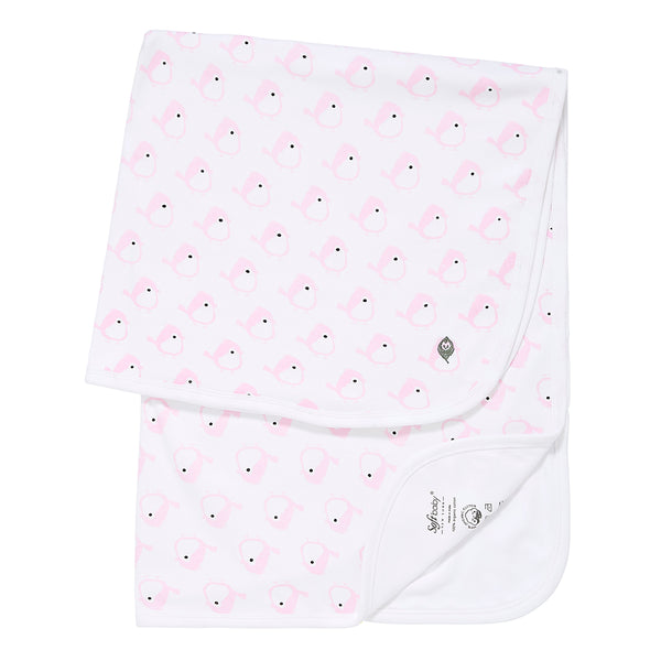The Pink Birdie - Blanket - 100% Organic