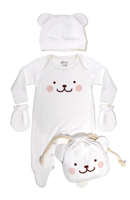 Happy Bear - Newborn Set - 100% Organic