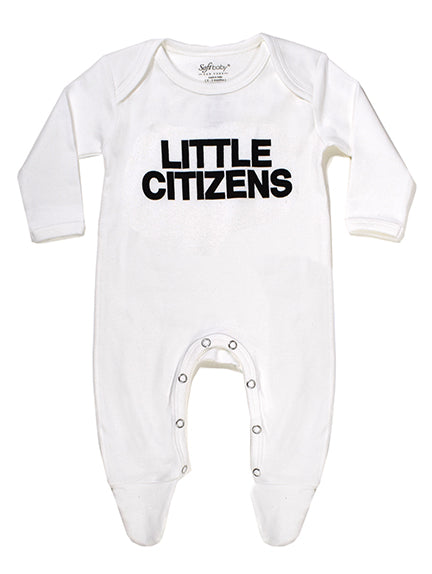 Little Citizens - Footed Onesie - 100% Organic