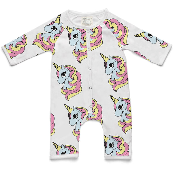 The Unicorn of Powdermint Path - Long Romper - 100% Organic