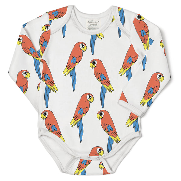 The Parrot - L/S Onesie - 100% Organic