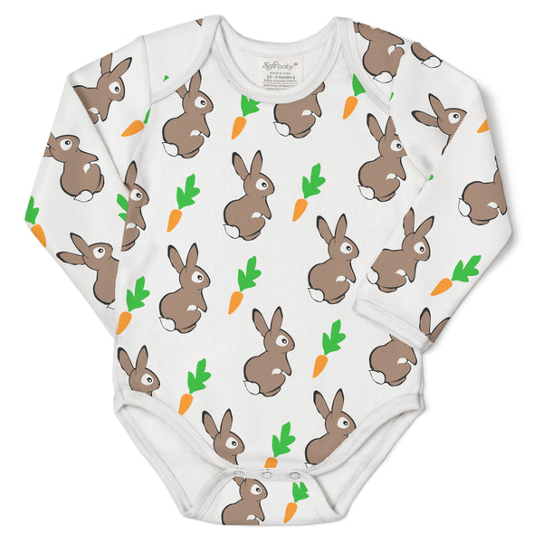 The Rabbit after the Carrot - L/S Onesie - 100% Organic