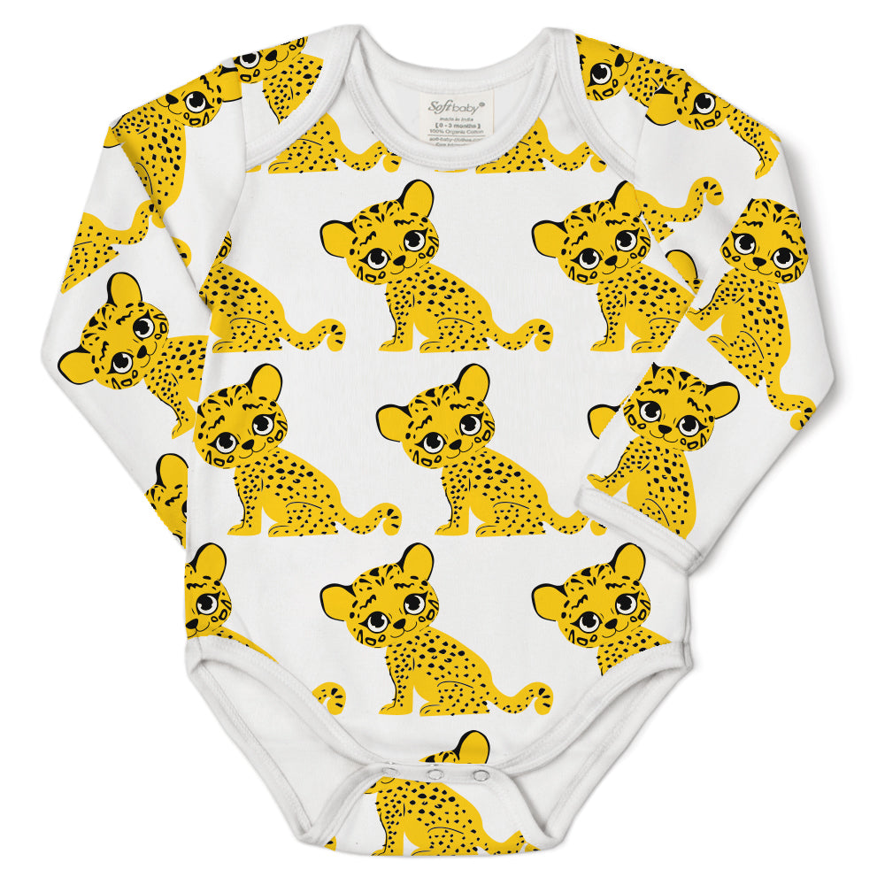 The Stride of the Tiger - L/S Onesie - 100% Organic