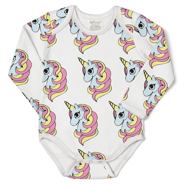 The Unicorn of Powdermint Path - L/S Onesie - 100% Organic